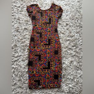 Flattering body con dress.